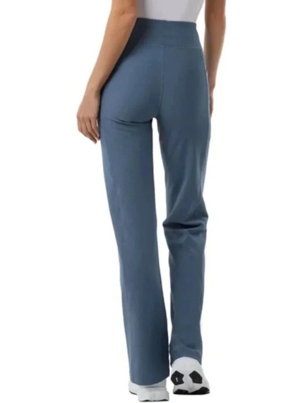NWT 32 Degrees Cool Women's S Active Flare Yoga Pants Blue With Pockets J1916